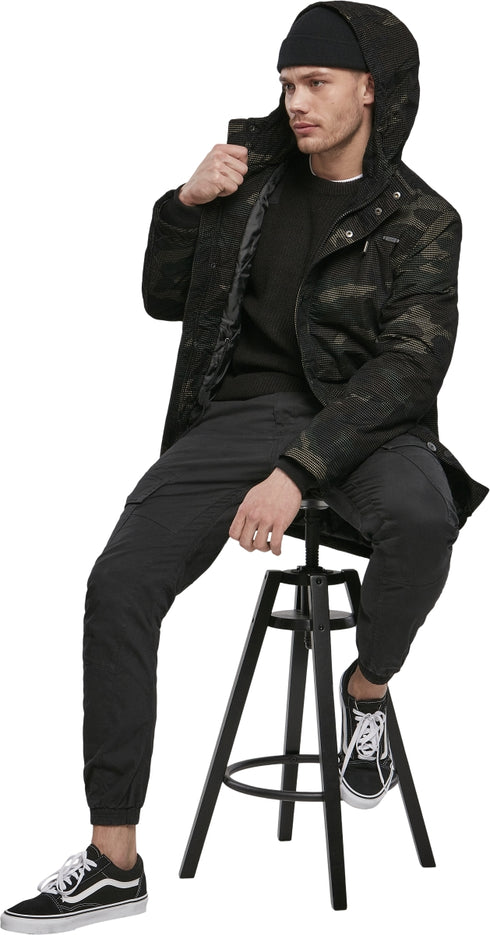 Grid-Camo Parka