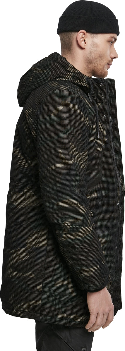 Grid-Camo Parka