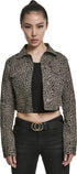 Ladies Short AOP Twill Jacket