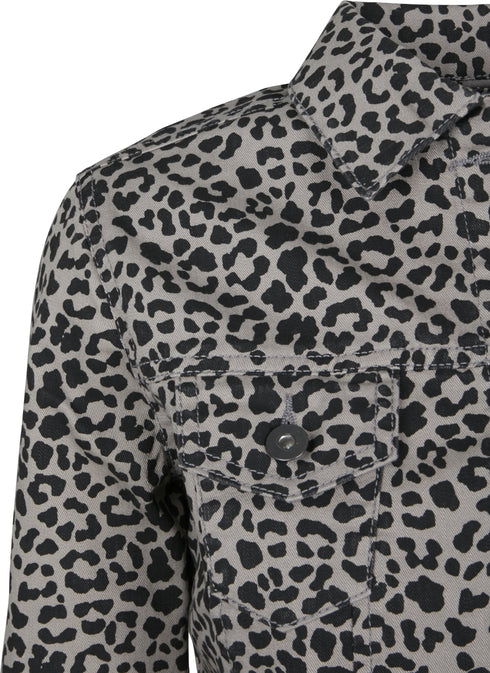 Ladies Short AOP Twill Jacket