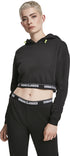 Ladies Logo Waistband Cropped Hoodie