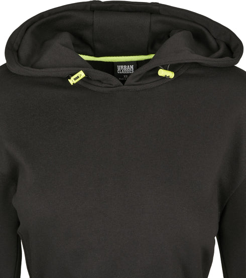 Ladies Logo Waistband Cropped Hoodie