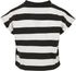 Ladies Stripe Short Tee