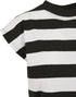Ladies Stripe Short Tee