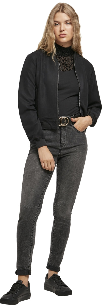 Ladies Viscose Twill Blouson