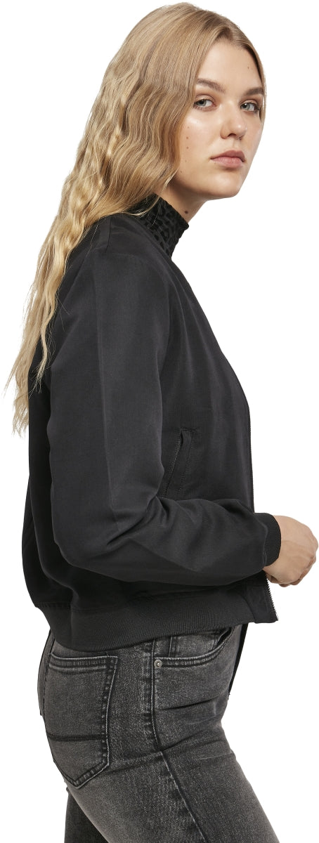 Ladies Viscose Twill Blouson