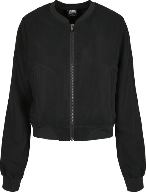 Ladies Viscose Twill Blouson