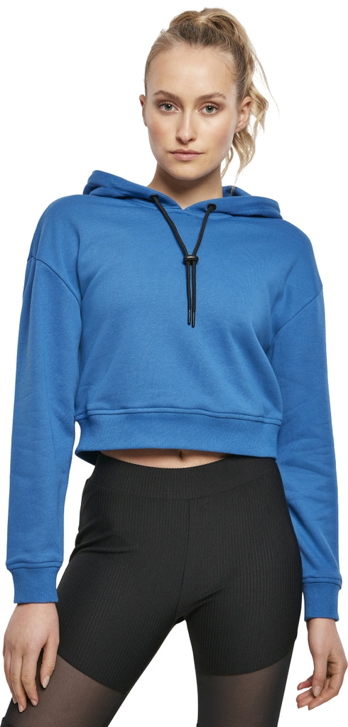 Ladies Short Terry Hoodie