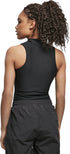 Ladies Sleeveless Rib Turtleneck Body