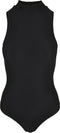 Ladies Sleeveless Rib Turtleneck Body