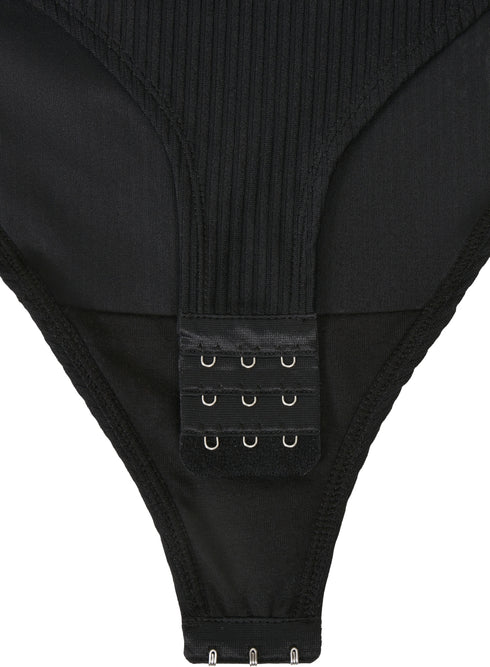 Ladies Sleeveless Rib Turtleneck Body