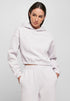 Ladies Short Oversized Sweat Hoodie