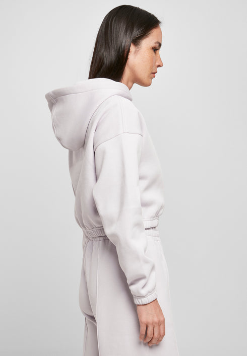 Ladies Short Oversized Sweat Hoodie